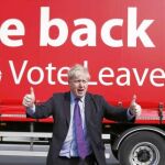 «Vota salir» Es el lema de la campaña de los partidarios de la salida de Europa que lidera el alcalde de Londres