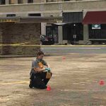 Aspecto del local en Little Rock en el que ha tenido lugar el tiroteo.