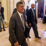 El presidente de la Asamblea Nacional venezolana, Henry Ramos Allup (en la imagen), ha visto recortados sus poderes por el Tribunal Supremo, controlado por el chavismo