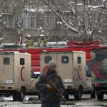 Las fuerzas de seguridad a las puertas de la Corte Suprema