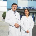 Emilio Vicente y Yolanda Quijano / Director y codirectora del Servicio de Cirugía General y Digestiva del Hospital Universitario HM Sanchinarro. Foto: Rubén Mondelo