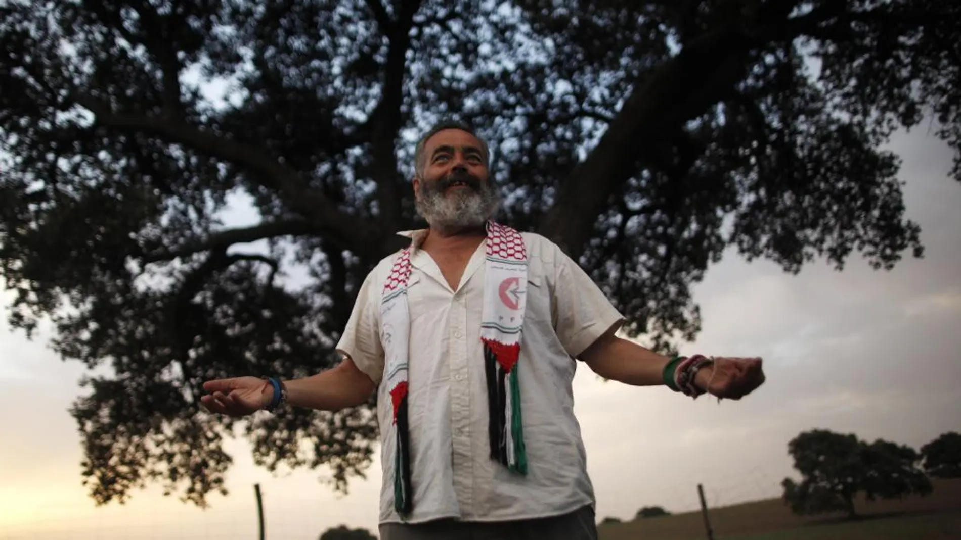 El alcalde de Marinaleda, Juan Manuel Sánchez Gordillo