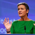 La comisaria europea de Competencia, Margrethe Vestager.
