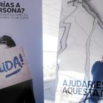 La vicepresidenta del Consell, Mónica Oltra y el alcalde de Valencia, Joan Ribó, ayer durante la presentación de la campaña de ayuda a los refugiados