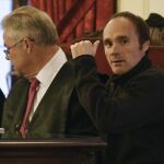 El acusado Miguel Ángel Muñoz Blas durante el juicio