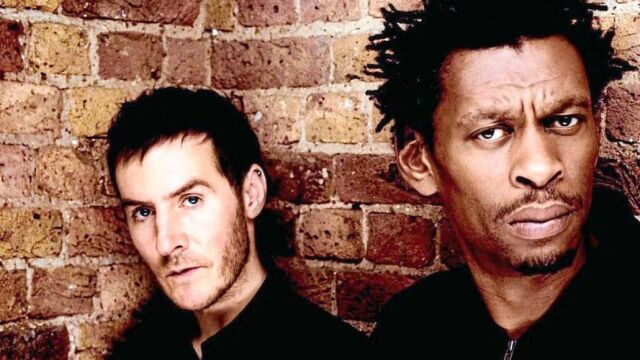 Robert «3D» Del Naja y Grant «Daddy G» Marshall, miembros de Massive Attack y furibundos detractores del Brexit