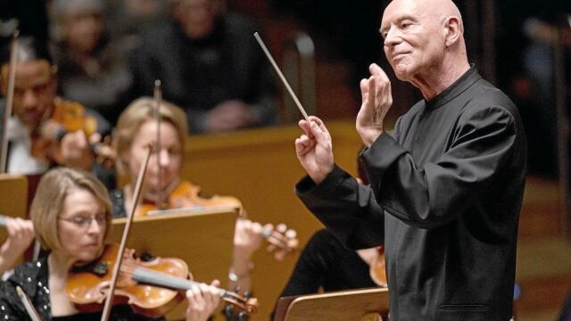 Eschenbach es titular de la Orquesta Sinfónica de Washington
