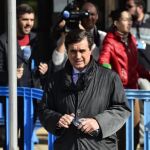 El expresidente del Gobierno balear Jaume Matas, a su salida de la Escuela Balear de la Administración Pública (EBAP) donde se celebra la cuarta jornada del juicio del caso Nóos.