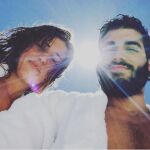 Foto de Andrea Rodríguez y el fallecido Pablo Ráez