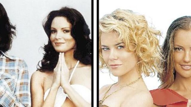 Las protagonistas de la serie original y la del remake de 2011