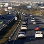 Tráfico fluido en la entrada a Madrid por la A-5 en el último día de la operación especial de Tráfico con motivo de la Navidad.