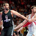 Los hermanos Marc y Pau Gasol / Foto: Efe