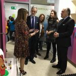 El ex consejero de Sanidad Aquilino Alonso de visita a un CAIT en Algeciras