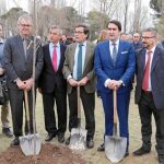 Suárez-Quiñones, junto a autoridades, en el PRAE de Valladolid