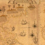 Reproducción de la Carta Univeral (1529) de Diego Ribero
