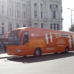 El nuevo autobús que HazteOir este día 7 en Cibeles