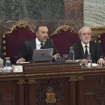 Imagen tomada de la señal de vídeo institucional del Tribunal Supremo, del presidente del tribunal