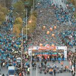 Imagen desde el aire de la 7ª Carrera Ponle Freno