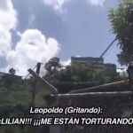 Captura del vídeo compartido por Lilian Tintori en las redes sociales