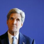 John Kerry tras la reunión con los ministros de Exteriores de la UE