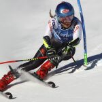 Mikaela Shiffrin gana por fin en Kronplatz