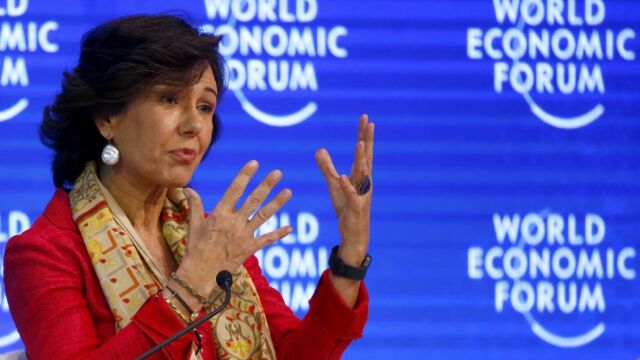 La presidenta del Santander, Ana Botin.