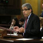 El portavoz de Democracia i Llibertat (DiL), Francesc Homs