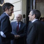 Madina y Patxi Lopez, en una imagen de archivo de 2013
