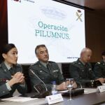 Los responsables de la operación "Pilumnus"explican los detalles de su actuación