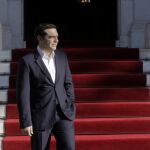 El primer ministro griego, Alexis Tsipras, ayer en Atenas