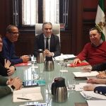 Elías Bendodo, reunido con responsables de Función Pública de UGT /Foto: EP