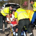 Un conductor ebrio se queda dormido durante la prueba de alcoholemia
