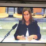 Ana Mato durante su declaración en el juicio del caso Gürtel en la Audiencia Nacional