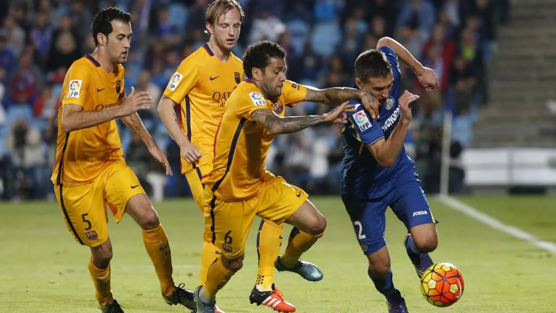 Stefan Scepovic durante su etapa en el getafe.
