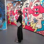 Un gran mural de Ricardo Cavolo concluye una exposición en la que los internos dialogan con los maestros del arte contemporáneo