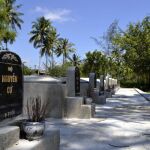 Tumba de un niño de cinco años ejecutado durante la masacre de My Lai