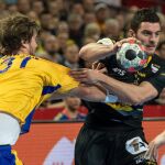 Niko Mindegia de España ante Viktor Ostlund de Suecia