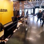 Empleados de Amazon en su sede de Seattle / Foto: Ap