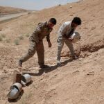 La coalición internacional anuncia el derribo de un dron de las fuerzas pro Al Asad en Siria
