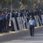 Miembros de la policía de Pakistán
