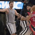 La figura del pívot Pau Gasol comienza a destacar en su nuevo equipo de los Spurs de San Antonio.