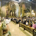 En su homília, el cardenal arzobispo Juan José Omella llamó a no caer en la «confrontación». Foto: Shooting