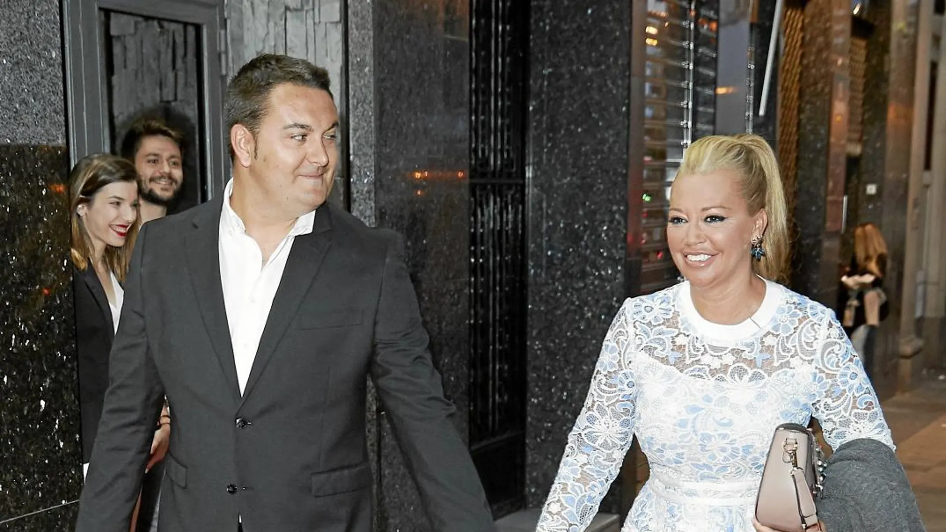 Belén Esteban y Miguel Marcos