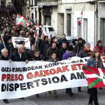 Manifestación para pedir la libertad de los presos de ETA