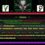 La página de Internet cyberguerrilla.org donde se ha publicado la información robada