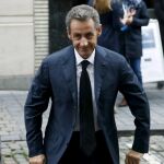 El ex presidente francés, Nicolas Sarkozy, la semana pasada en Bruselas