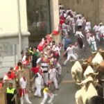 Los toros de Pedraza de Yeltes, debutantes en esta feria, han salido hermanados de los corrales y, prácticamente juntos durante todo el recorrido.