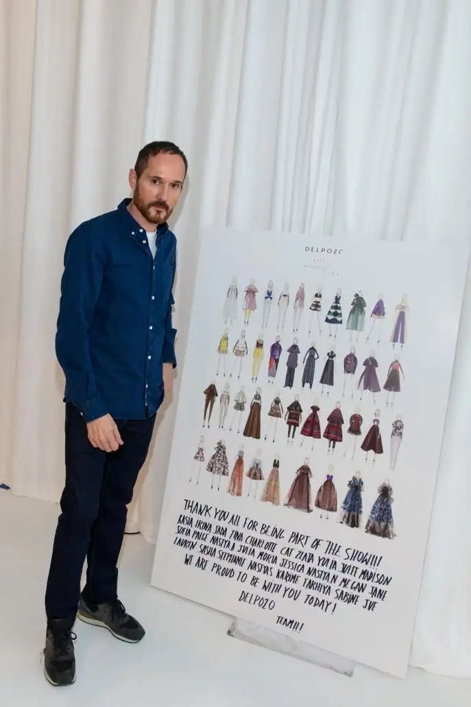 El diseñador Josep Font, en la Semana de la Moda de Nueva York / Gtres