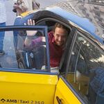 El líder de Podemos, Pablo Iglesias, estuvo ayer en Barcelona, donde se reunió con la dirección del partido en Cataluña