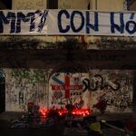 Homenaje de los ultras del Dépor a Jimmy. (Archivo)